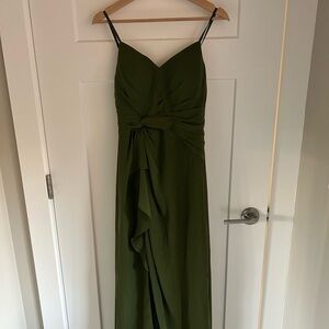 Green Bridesmaid Dress